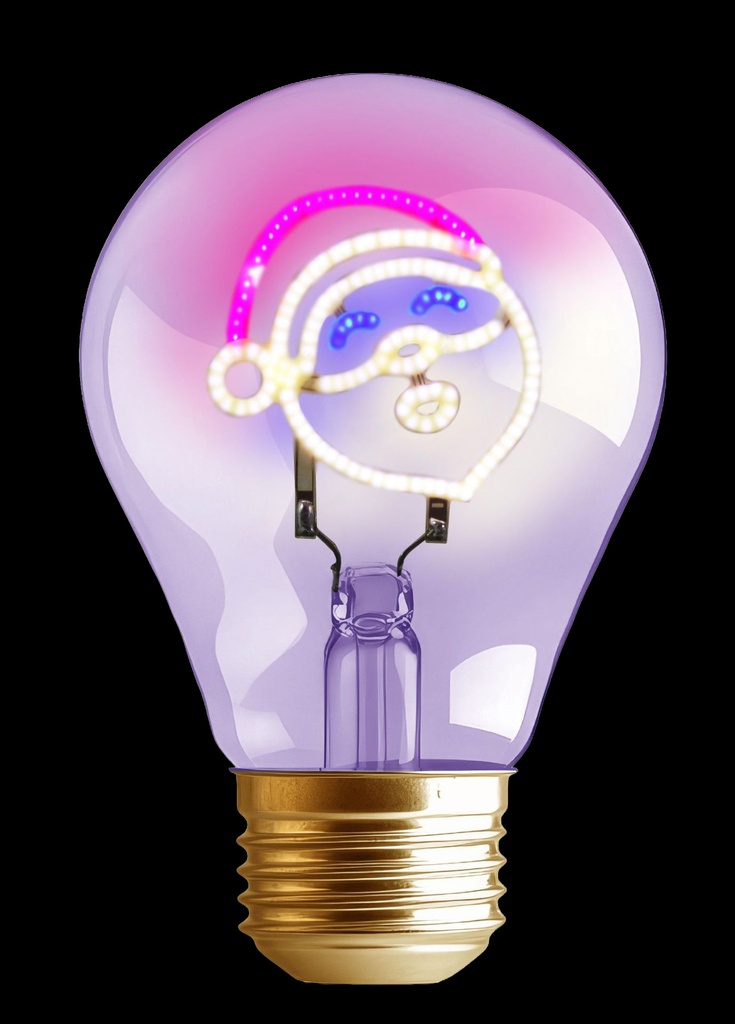 [250430] Synergy 21 LED Deko Bulb Weihnachtsmann, aufladbar